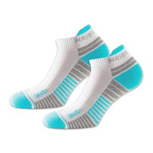 "Škrlatica" nizke pohodne nogavice - aqua