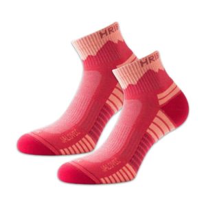 "Jalovec" nizke pohodne nogavice - coral