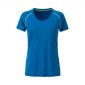 J&N ženska športna majica s kratkimi rokavi - svetlo modra