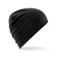 Beechfield merino kapa Beanie - black