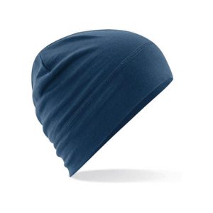Beechfield merino kapa Beanie - modra