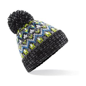 Beechfield kapa s cofom Blizzard - liquorice zing