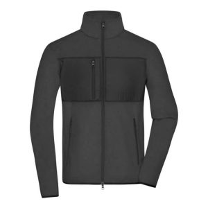 J&N moški flis Denali - black