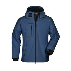 J&N moška Softshell zimska jakna - navy