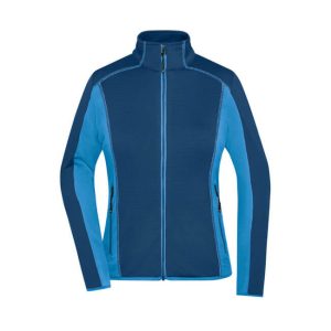 J&N ženski flis Stretch - moder