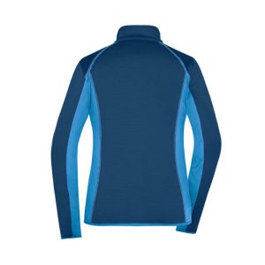 J&N ženski flis Stretch - moder