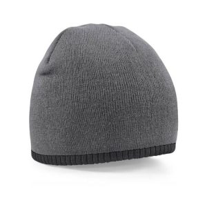 Beechfield kapa Knitted Beanie - graphite