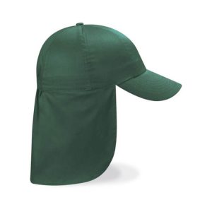 Beechfield otroška kapa s šiltom Legionnaire - green