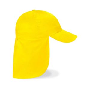 Beechfield otroška kapa s šiltom Legionnaire - yellow