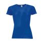 SOL'S ženska športna majica s kratkimi rokavi - royal blue