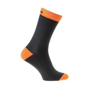 Radvik kolesarske nogavice Zoks - phantom/tangarine
