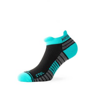 "Stol" nizke pohodne nogavice - cyan