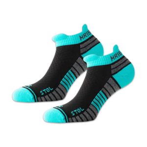 "Stol" nizke pohodne nogavice - cyan