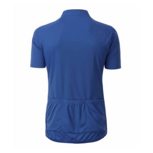 J&N moška kolesarska majica Basic - royal