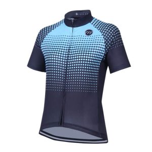Madani moški kolesarski dres Pixels - moder