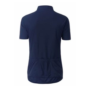 J&N moška kolesarska majica Basic - navy