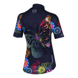Madani ženski kolesarski dres Flowers