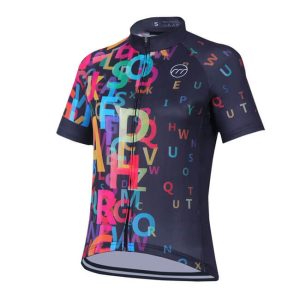 "Madani" moški kolesarski dres Letters