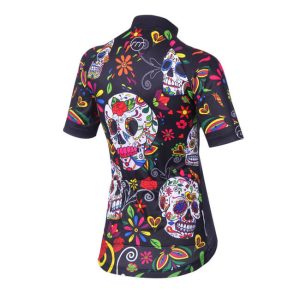 "Madani" ženski kolesarski dres Skull