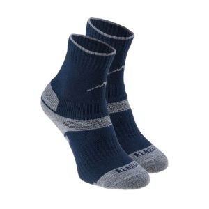 Elbrus otroške merino pohodne nogavice Hakan JR - cobalt/grey