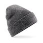 Klasična pletena zimska kapa - antique grey