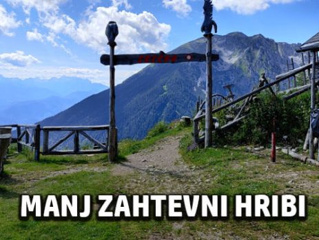 Manj zahtevni hribi
