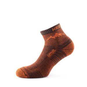 "Ratitovec" Premium merino nizke pohodne nogavice - russet
