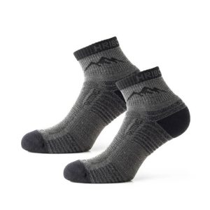 "Ratitovec" Premium merino nizke pohodne nogavice - storm