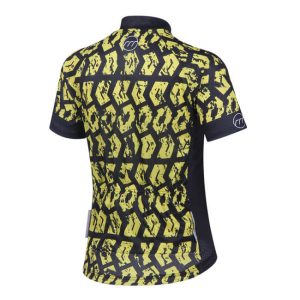 "Madani" moški kolesarski dres Hornet - rumen
