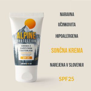 Hribovc.si sončna krema Alpine Protection SPF25