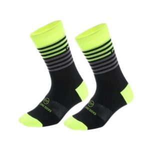 Madani kolesarske nogavice unisex Toucan - celadon