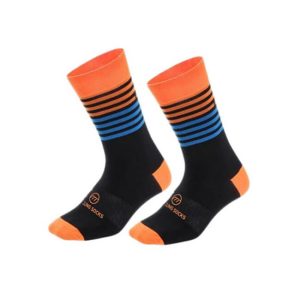 Madani kolesarske nogavice unisex Toucan - modre