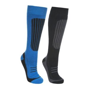 Trespass smučarske nogavice Langdon II 2pack - black/blue
