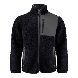 James Harvest moški flis Sherpa - črn
