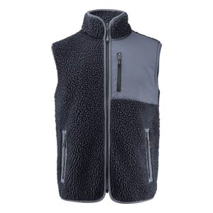 James Harvest moški brezrokavnik flis Sherpa - navy