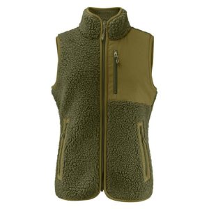 James Harvest ženski brezrokavnik flis Sherpa - green
