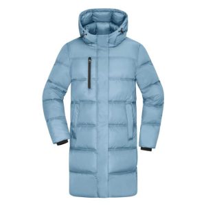 J&N ženska jakna Winter Long - milky blue