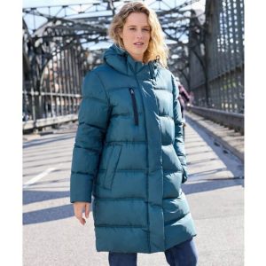 J&N ženska jakna Winter Long - navy