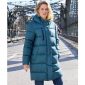 J&N ženska jakna Winter Long - navy