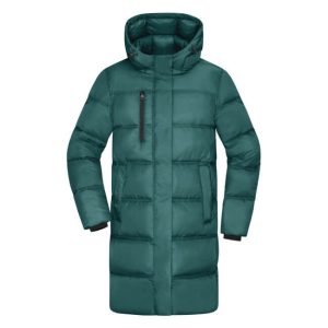 J&N ženska jakna Winter Long - smoky green