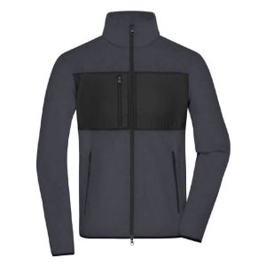 J&N moški flis Denali - carbon
