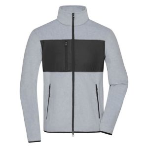 J&N moški flis Denali - light melange