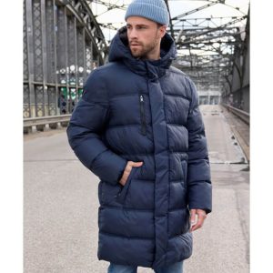 J&N moška jakna Winter Long - navy