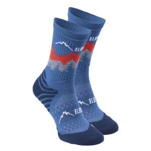 Elbrus merino pohodne nogavice Sureno - blue
