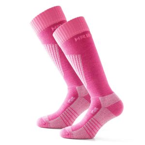 "Vitranc" Premium merino visoke pohodne nogavice - bubblegum