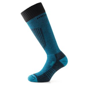 "Vitranc" Premium merino visoke pohodne nogavice - caribbean