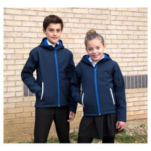 Result otroška softshell jakna Hooded