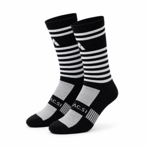 "Hribovc.si" kolesarske nogavice Aero - črne