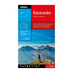 Zemljevid Karavanke 1:25.000