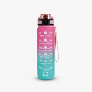 Line Sport flaška Motivational - pink